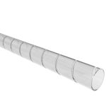 Кабельный спиральный бандаж d-12мм, длина 2м, прозрачный SWB-12 REXANT