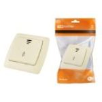 Выключатель 1 кл на 2 направления с/п Онега TDM сл кость (10)