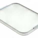 Стекло пластиковое 104*79/100*75 для электрощитков с толщиной стенки 1-1,2мм ПРОЗРАЧНЫЙ ТМ ГРИНЕЛ