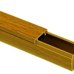 Кабель-канал дуб темный КДК 25*16 Bylectrica цена за метр (112)
