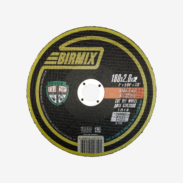 Круг отрезной BIRMIX по стали 180*2,0*22 (40)