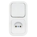 Блок вертикальный 1 кл. + 1 б/з В-РЦ-539/Р Гармония с/у (1/20)