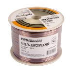 Кабель акустический 2*0.25мм прозр. blueline (100) PROCONNECT
