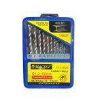 Набор сверл по металлу 19 шт 1-10мм MASTER (1/40)
