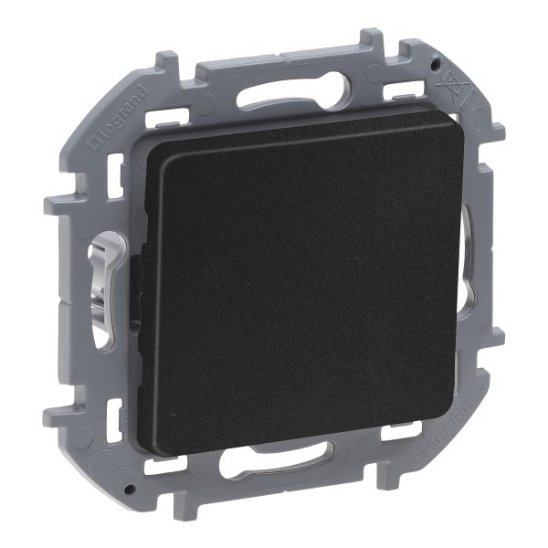 Legrand INSPIRIA Антрацит Выключатель одноклавишный 10 AX - 250 В (1/20)