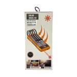 Внешний аккумулятор PowerBank 1USB F-1S 10000mAh черный TYPE-C/Micro/Lightning/USB лазер