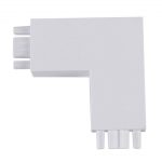 Коннектор шинопровода угловой AC-1W-TL белый серии TOP-LINE IN HOME