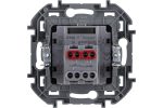 Legrand INSPIRIA Алюминий Переключатель промежуточный - винтовые клеммы 10 AX - 250 В
