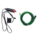Комплект ленты LED 3 м от прикуривателя (в салон) 12V зеленая