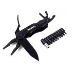 Мультитул СЛЕДОПЫТ-ARMADA (плоскогубцы) 112*35*21 8 пр с набором бит, в чехле на бл (1/120)