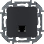 Legrand INSPIRIA Антрацит Информационная розетка RJ45-категория 5e-UTP