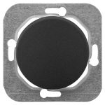 Механизм выключателя 1 кл Прованс С1 10-3301 круг. клавиша с/у графит (1/12/48)