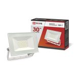 Прожектор LED  30Вт IN HOME СДО-07 6500К IP65 белый (1/60)