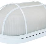 Светильник баня НПБ 100 Вт овал белый с решеткой НБП1202 TDM (1/8)