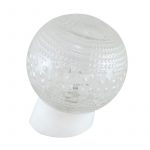 Светильник шар НББ 64-60-025 УХЛ4 шар-стекло ЦВЕТОЧЕК+основание-наклонное TDM (1/8)