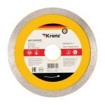 Диск отрезной алмазный 125*22,2*1.8*10 сплошной KRANZ