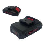 Аккумулятор для шуруповерта Li-lon 20 V /1,5 А ч,с индикатором заряда