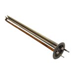 Тэн (нагревательный элемент) 1500Вт RF Ø64. М6, L392, клеммы под разъем, медь ИТА