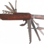 Мультитул СЛЕДОПЫТ (многофункц инструмент) 11 предметов.деревянная ручка (1/240)