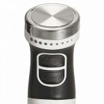 Блендер DELTA LUX DE-7007B 1000 Вт,ТУРБО, LED подсветка, регул ск, белый с черным (1/6) — изображение 2
