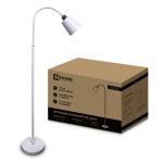 Светильник напольный под лампу на основании ТНО 01Б 60Вт Е27 БЕЛЫЙ IN HOME