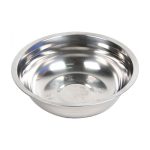 Миска тонкая нержавеющая сталь глубокая Ø 22см, глубина 5см (1/10)