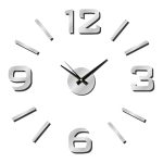 Часы настенные Atlantis MP01 silver, круг