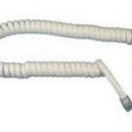 Удлинитель телефонный витой (для телефонной трубки)  2 м (белый) RJ-10 (4P-4C) REXANT