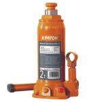 Домкрат бутылочный HBJ-2.0 КРАТОН грузоподъемность 2 т