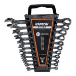 Набор ключей гаечных комбинированных 11 пр CWS-10 КРАТОН (1/5)