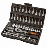 Набор инструментов КУЗЬМИЧ НИК-017/45, 45 предметов в кейсе (1/20)