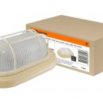 Светильник баня дерево НПБ 60 Вт овал сосна с решеткой НПБ1402 IP54 TDM (1/8)