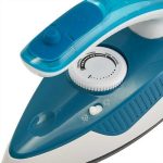 Утюг DELTA DL-430T 1000Вт, складная ручка, дорожный, пар, белый с синим (1/20) — изображение 2