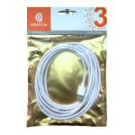 Кабель IPhone Lightning 5 3м GRIFFIN пакет (1/300)
