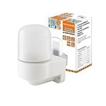 Светильник баня сауна НПБ 60 Вт угловой белый НПБ400-2П IP54 Народный  -50 до +100 ͦС. TDM (1/16)