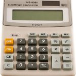 Калькулятор 808V (MS 808V) 8-ми разрядный средний