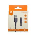 Кабель microUSB SAMSUNG 1м 3A CB-X11-V8 черный, в коробке