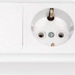 Блок горизонтальный 1 кл.+ 1 с/з В-РЦ-527 Пралеска белый о/у (1/40)