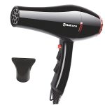Фен SAKURA SA-4047BK 2000Вт Professional 2000Вт 3темп.режима 2 скор.холод.сушка, чёрный/розовое золо