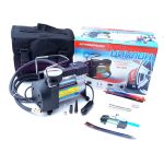 Компрессор автомобильный KS-303 поршневой 35 л/мин 14А, сумка, манометр с подсветкой Циклон (1/8)