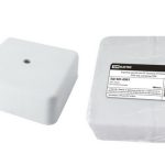 Коробка распаячная КР 50х50х20 ОП белая, IP40, инд. штрихкод TDM