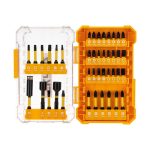 Набор торсионных бит с магнитным держателем и торцевыми головками 41шт, пластиковый кейс KRANZ
