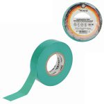 Изолента ПВХ KRANZ 19мм*20м профи зеленая (10/200)