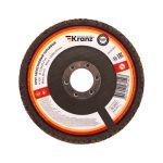 Круг лепестковый торцевой P120 125*22,2мм KRANZ