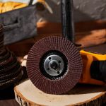 Круг лепестковый торцевой P120 125*22,2мм KRANZ