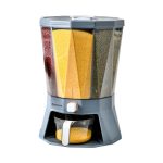 Диспенсер для сыпучих предметов 4 секции SAKURA SA-DS02 вращающийся