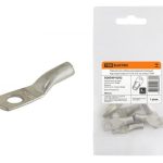 Наконечник кабельный медный луженый под опрессовку JG-10-6-5 TDM (6шт/уп)