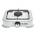 Плитка газовая настольная DELTA D-2205 1 комфорка, белая