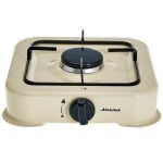 Плитка газовая настольная АКСИНЬЯ КС-105 1 комфорка, бежевая (1/5)