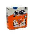 Туалетная бумага FAMILIA COMFORT 2-х сл (4рул/уп) 15м/125листов (1/14)